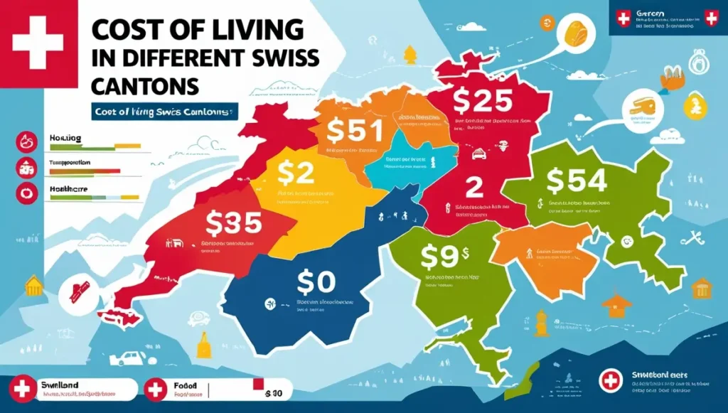 Cost of Living in Different Swiss Cantons