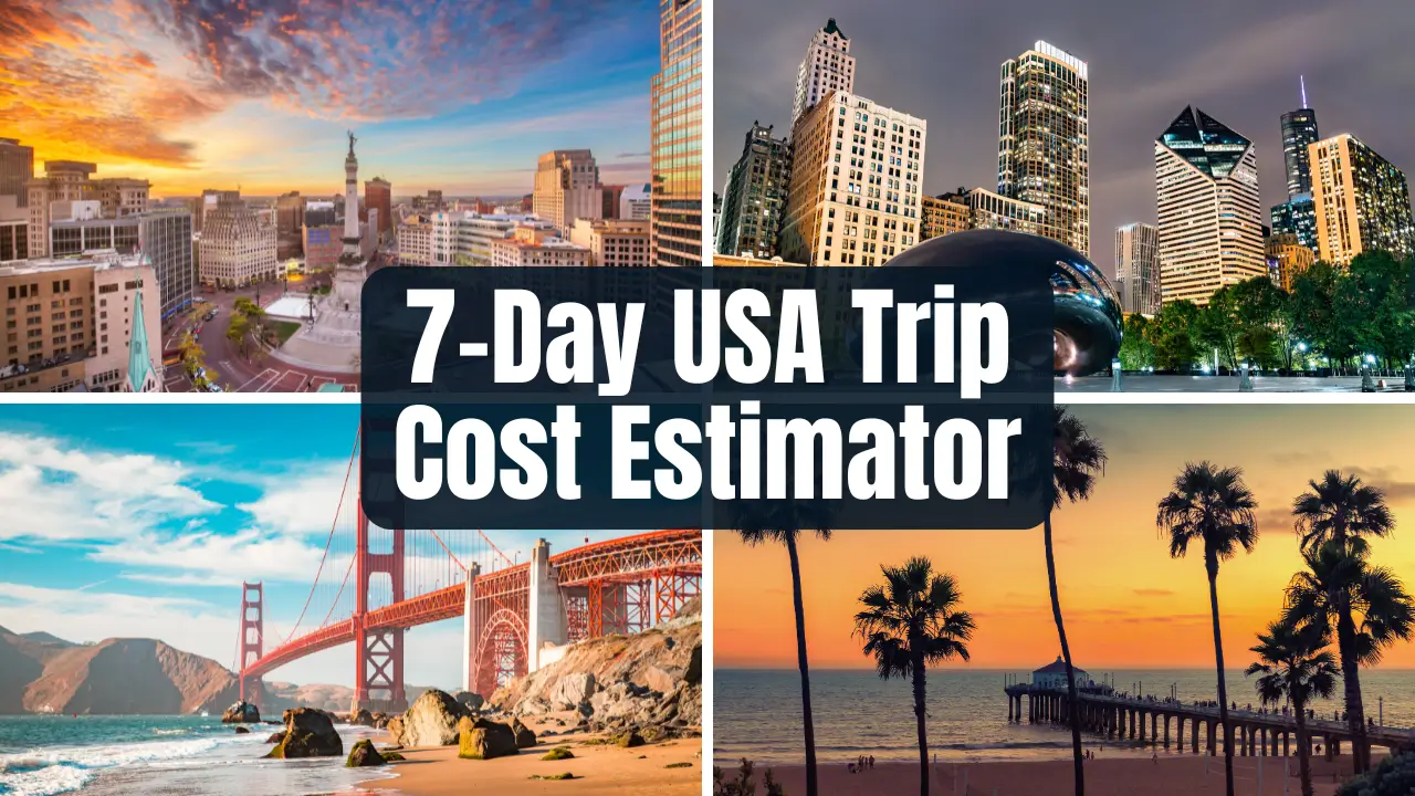 7-Day USA Trip Cost Estimator