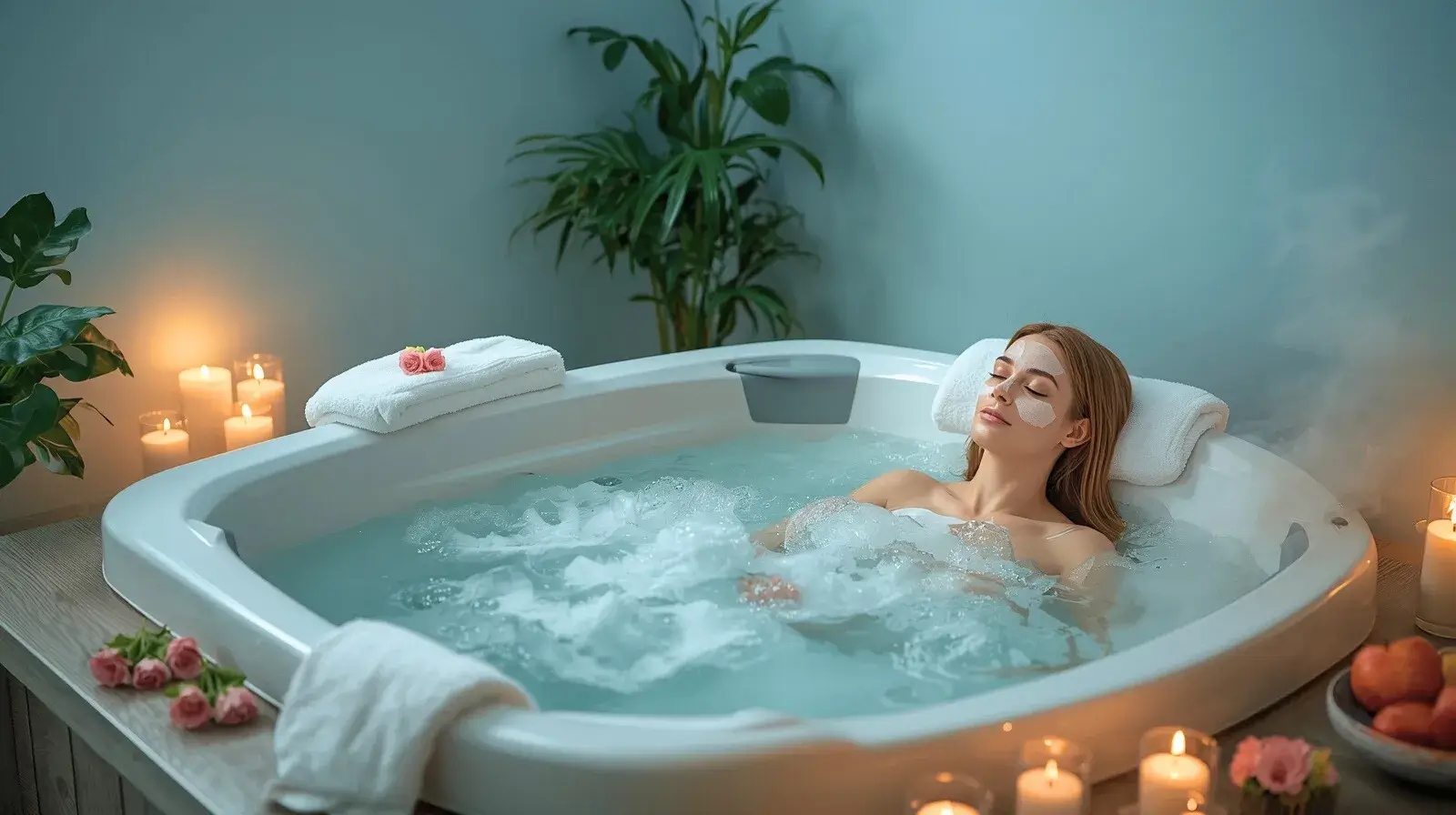 How to Create a Spa Experience in Your Hotel Room's Hot Tub