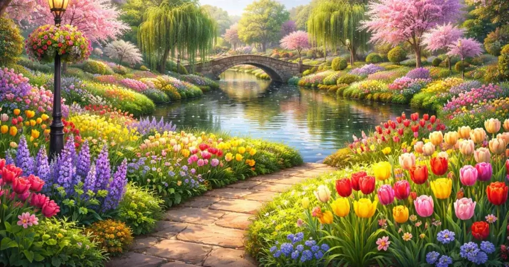 Gardens and Parks in Bloom