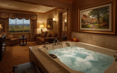 Romantic Missouri Hotels with Jacuzzi in Room